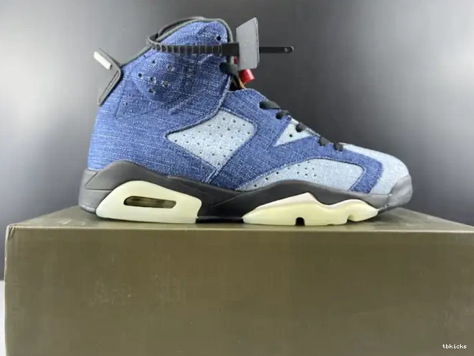 Reps TB CT5350-401 Jordan Washed 6 Denim Air 0620
